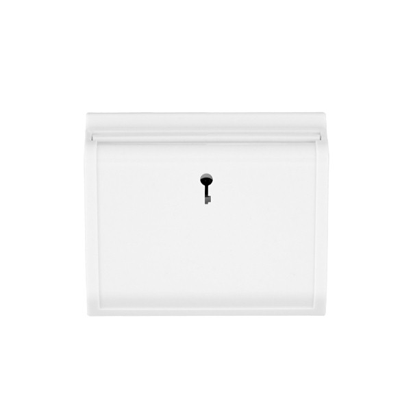 E/Fix 10A (6AX) Card Swt 50×50 WH/WH