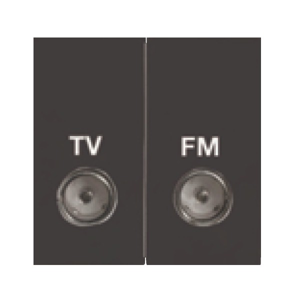 E/Fix Isolat TV/FM Diplex 1in/2 50×50 BL