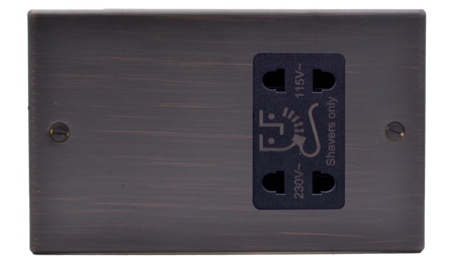 Hart EB Shaver Dual Volt Socket BL