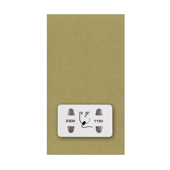 Sheer G2 SB Shaver Dual Volt Socket WH