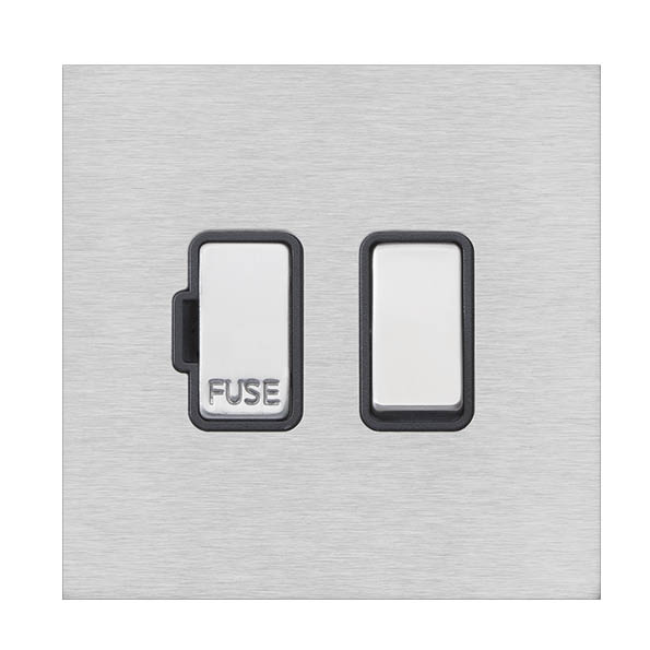Sheer G2 SS 1g 13A DP Fused Spur SS/BL