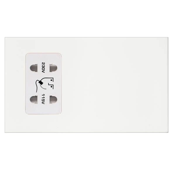 Sheer G2 MW Shaver Dual Volt Socket WH