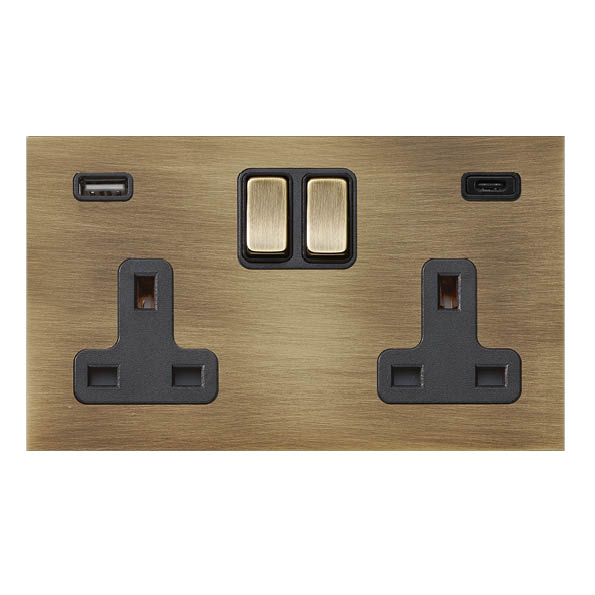 Sheer G2 AB DP SS2+USB+USB C AB/BL