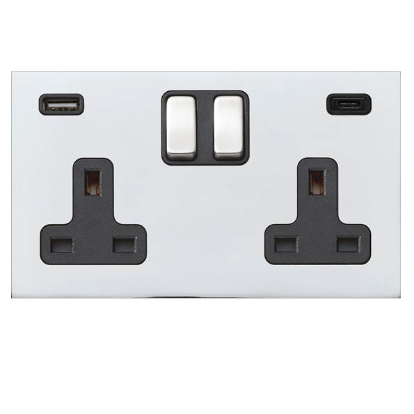 Sheer G2 BC DP SS2+USB+USB C BC/BL