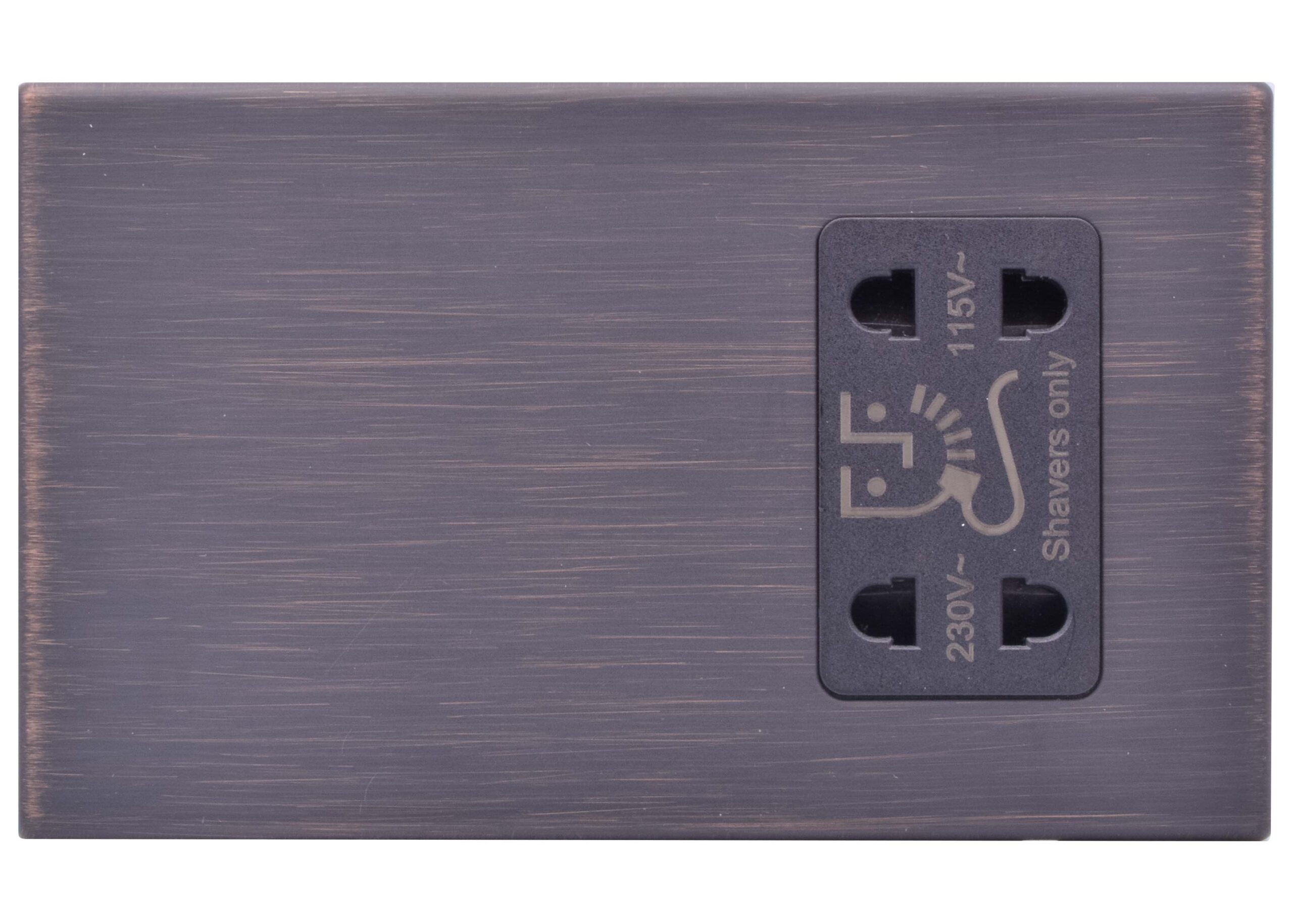 Hart G2 EB Shaver Dual Volt Socket BL