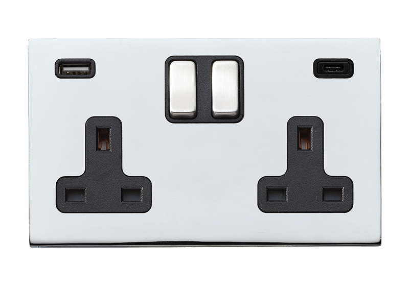 Hart G2 BC DP SS2+USB+USB C BC/BL