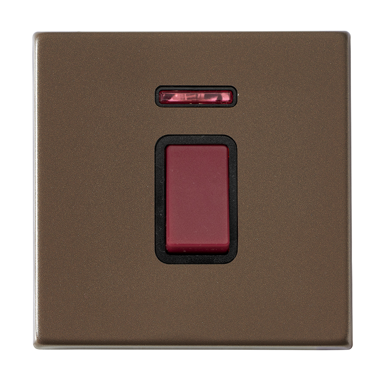 Hart G2 RB 1g 45A Dbl Pole+N Red Rkr/BL