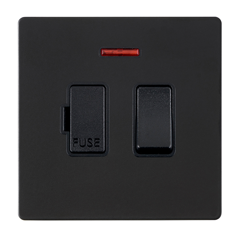 Hart G2 MB 13A DP Fused Spur+N BL/BL