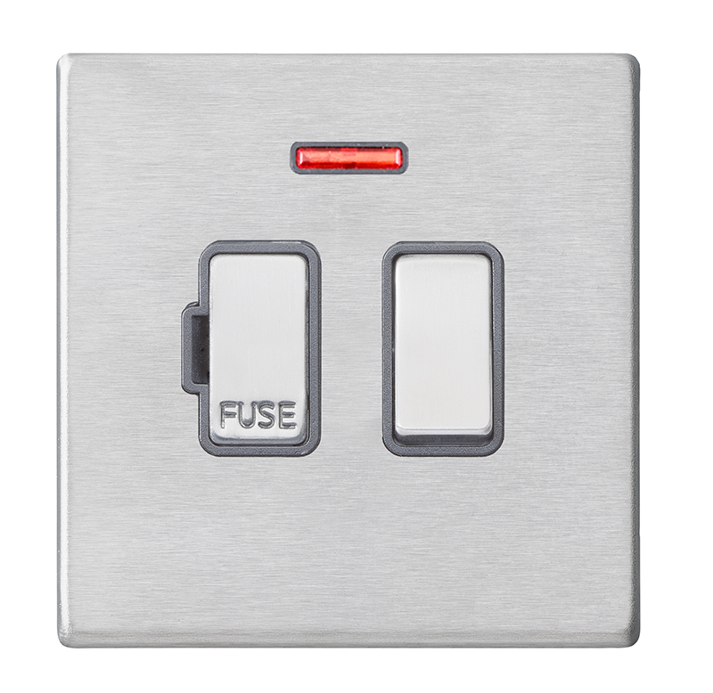 Hart G2 SS 13A DP Fused Spur+N SS/QG