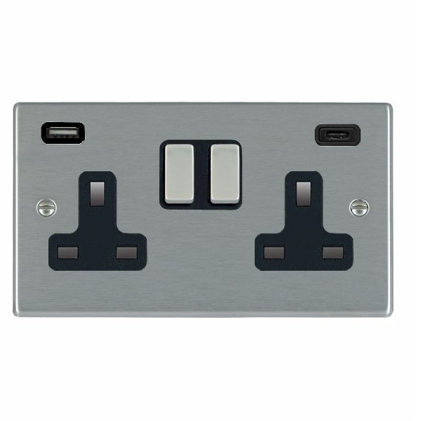 Hart SS DP SS2+USB+USB C SS/BL