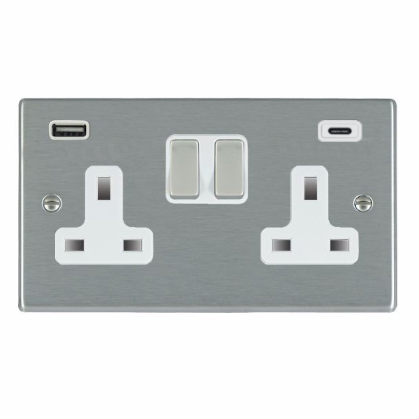 Hart SS DP SS2+USB+USB C SS/WH