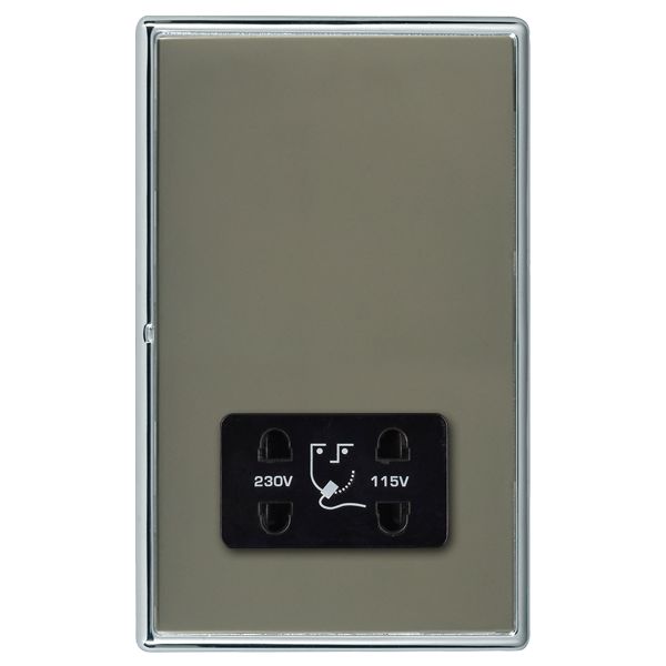 L-Ron CFX BC/BK Shaver Dual Volt Skt BL