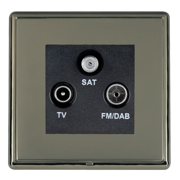 L-Ron CFX BK/BK Non-Iso DAB TV+FM+SAT BL