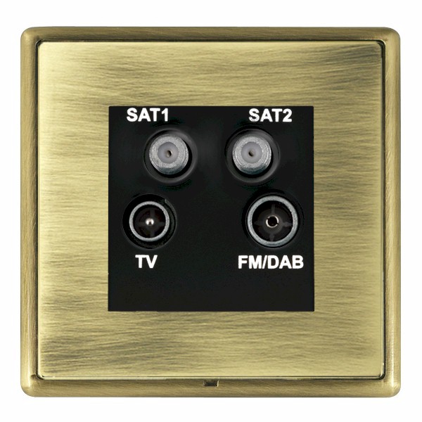 L-Ron CFX AB/AB No-Isolat TV+FM+2XSAT BL