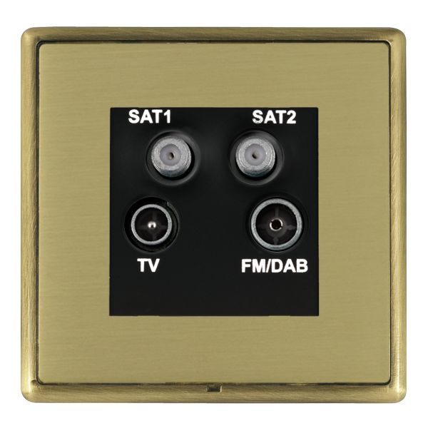 L-Ron CFX AB/SB No-Isolat TV+FM+2XSAT BL