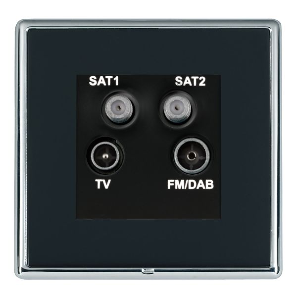L-Ron CFX BC/N No-Isolat TV+FM+2XSAT BL