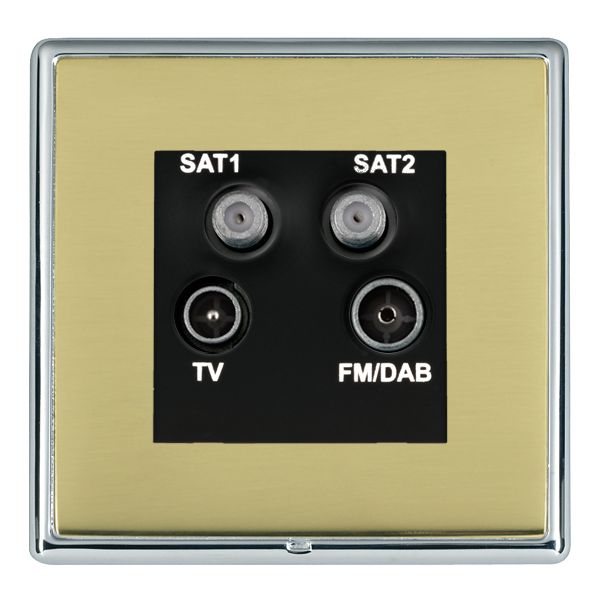 L-Ron CFX BC/PB No-Isolat TV+FM+2XSAT BL