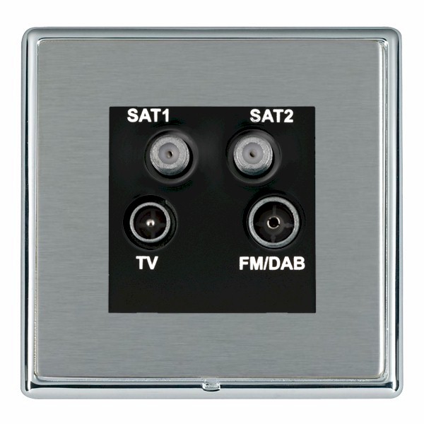 L-Ron CFX BC/SS No-Isolat TV+FM+2XSAT BL