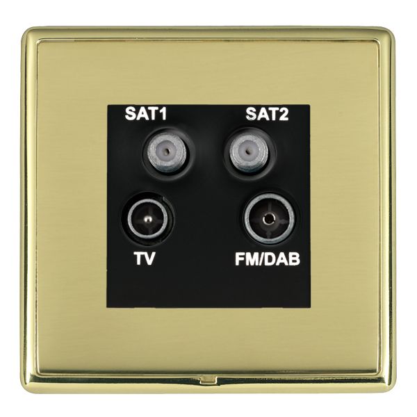 L-Ron CFX PB/PB No-Isolat TV+FM+2XSAT BL
