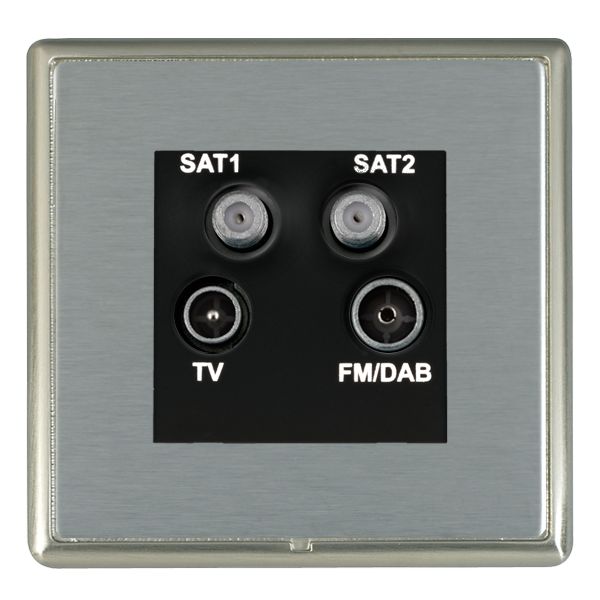 L-Ron CFX SN/SS No-Isolat TV+FM+2XSAT BL