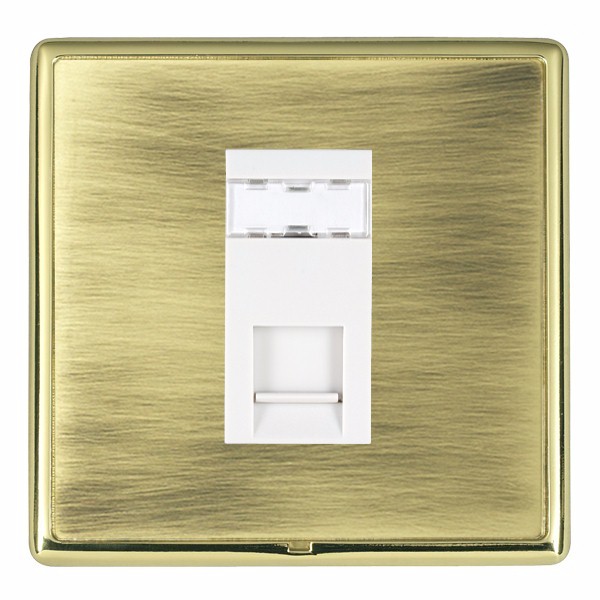 L-Ron CFX PB/AB 1g RJ45 CAT5E Unsheld WH