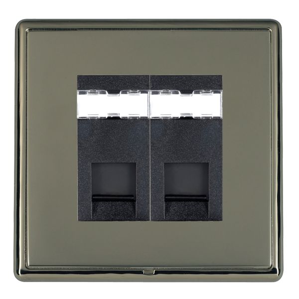 L-Ron CFX BK/BK 2g RJ45 CAT5E Unsheld BL