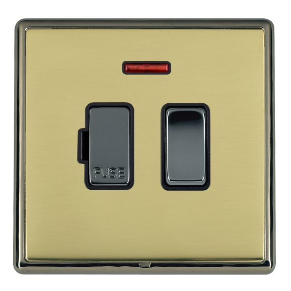 L-Ron CFX BK/PB Fuse Sp(DP)+N 13A BK/BL