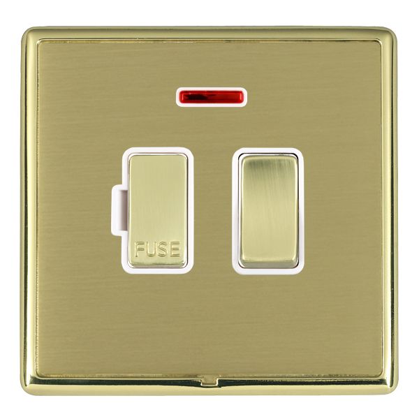 L-Ron CFX PB/SB Fuse Sp(DP)+N 13A PB/WH