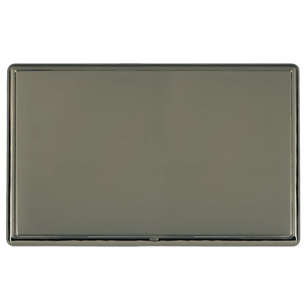 L-Ron CFX BK/BK Double Blank Plate