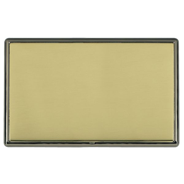 L-Ron CFX BK/PB Double Blank Plate