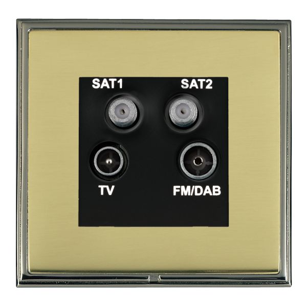 L-Sca CFX BK/PB No-Isolat TV+FM+2XSAT BL