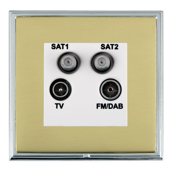 L-Sca CFX BC/PB No-Isolat TV+FM+2XSAT WH