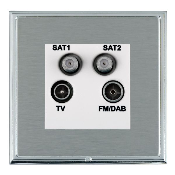 L-Sca CFX BC/SS No-Isolat TV+FM+2XSAT WH