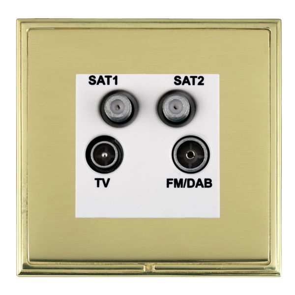 L-Sca CFX PB/PB No-Isolat TV+FM+2XSAT WH