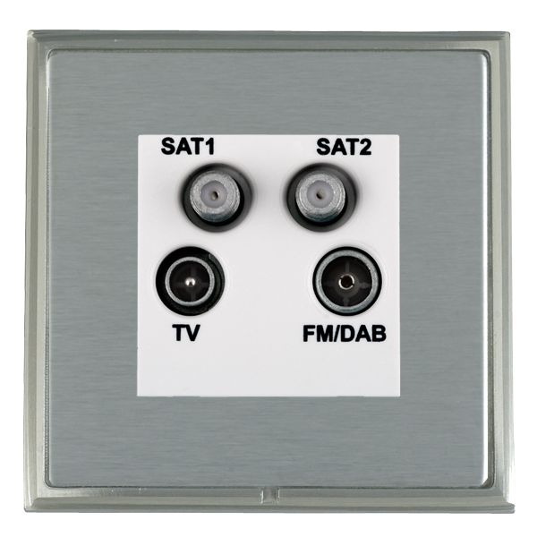 L-Sca CFX SN/SS No-Isolat TV+FM+2XSAT WH