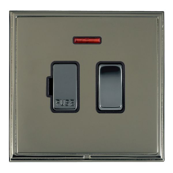 L-Sca CFX BK/BK Fuse Sp(DP)+N 13A BK/BL