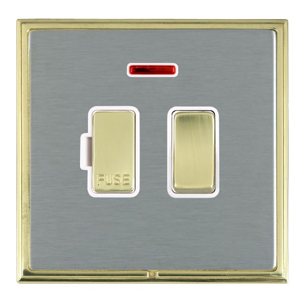 L-Sca CFX PB/SS Fuse Sp(DP)+N 13A PB/WH