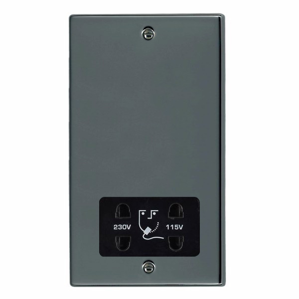 Hart BK Shaver Dual Volt Socket BL