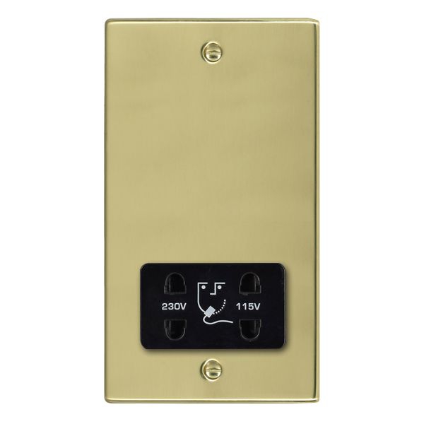 Hart PB Shaver Dual Volt Socket BL