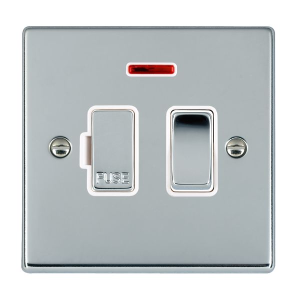 Hart BC 13A DP Fused Spur+N BC/WH