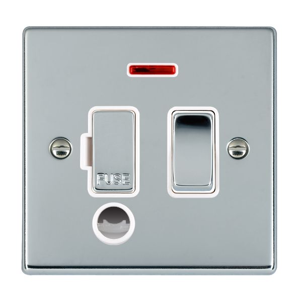 Hart BC 13A DP Fuse SP+N+CO BC/WH