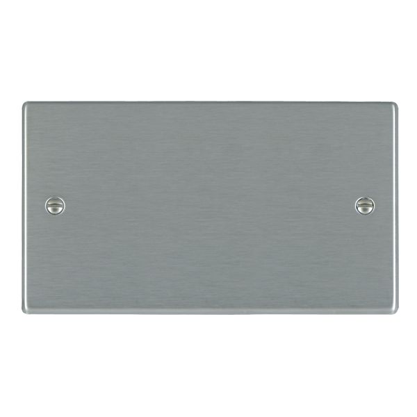 Hart SS Double Blank Plate
