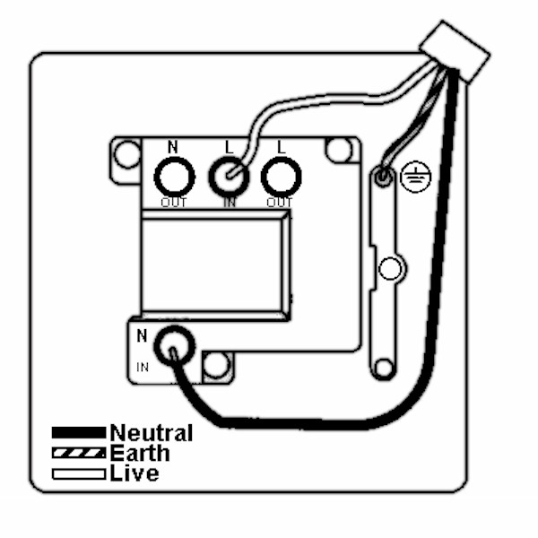 Cher V SB 13A DP Fuse SP+N+CO SB/WH - Image 3
