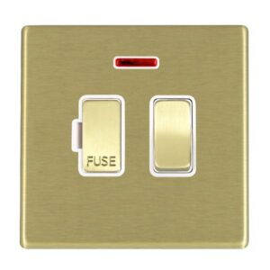 H-CFX SB 13A DP Fused Spur+N SB/WH