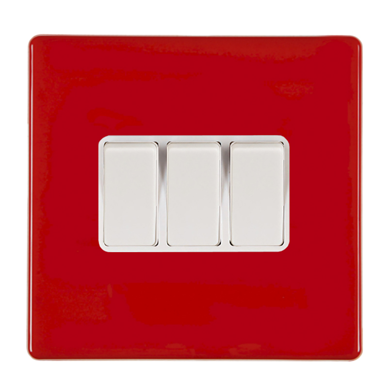 HCFX Col Red 3g 10AX 2 Way Rkr WH/WH