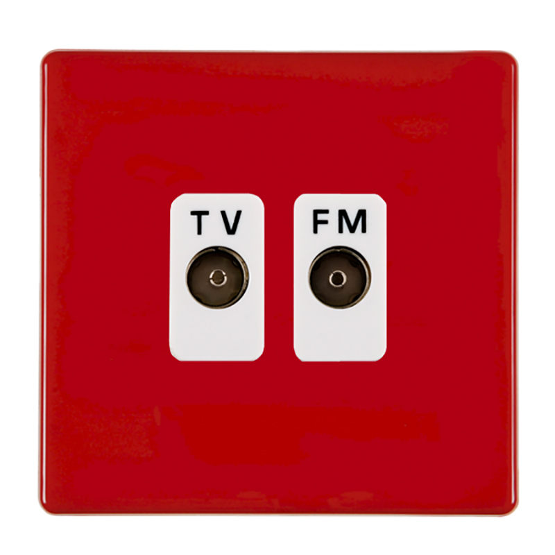 HCFX Col Red Isol TVFM Diplex 1in/2o WH