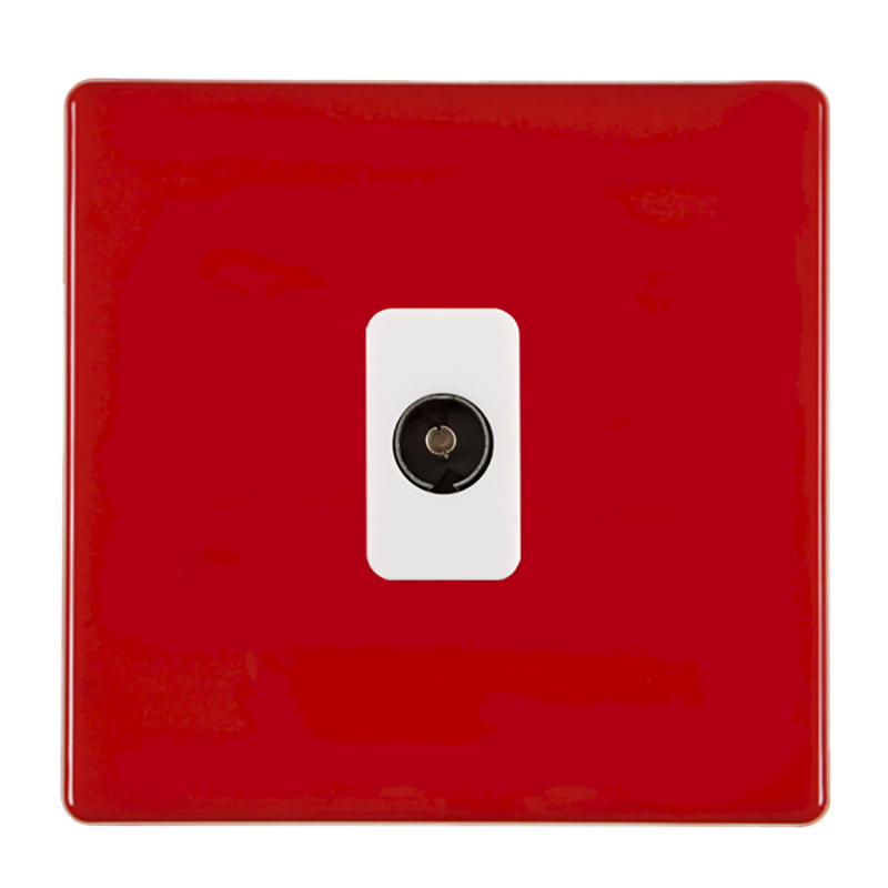 HCFX Col Red 1g Isolated TV 1in/1out WH