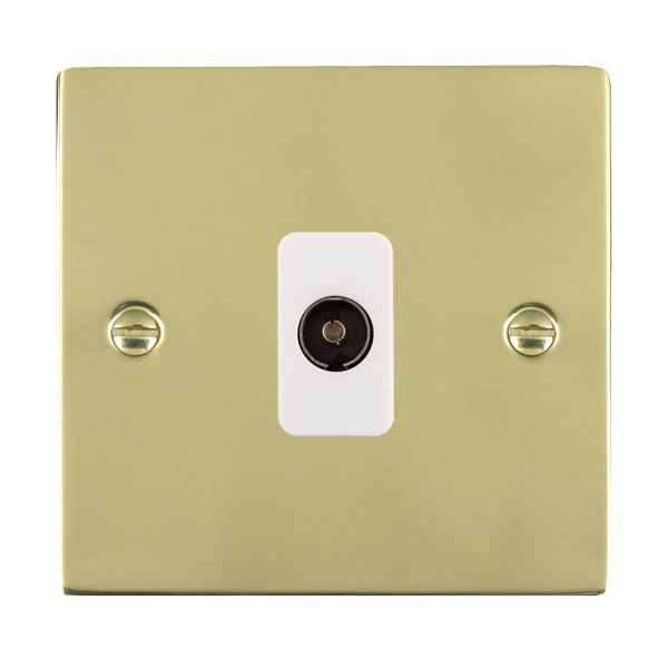 Sher PB 1g Isolated TV 1in/1out WH