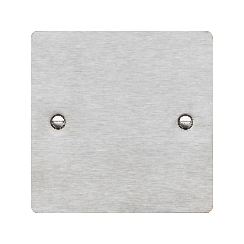 Sher SS Single Blank Plate