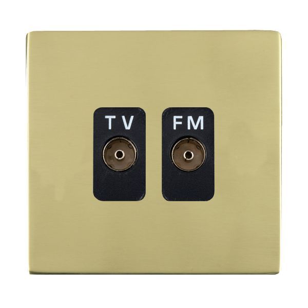 S-CFX PB Isolat TV/FM Diplex 1in/2out BL